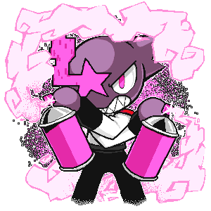 Pixel Art Graffiti 1